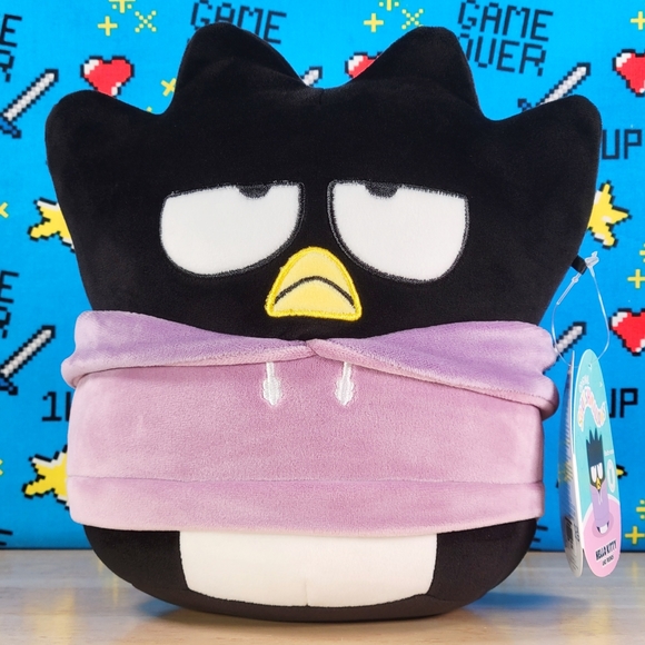 Squishmallow Hello Kitty Badtz Maru 8" UltraSoft Stuffed Sanrio Toy Plush NWT - Picture 1 of 6
